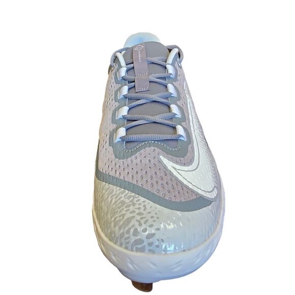 Nike Alpha Huarache Elite 4 Low 'Wolf Grey White' DJ6521-012 Baseball size 14 - Picture 10 of 11